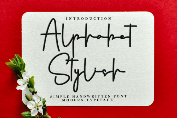 Alphabet Stylish Font for Creative Branding