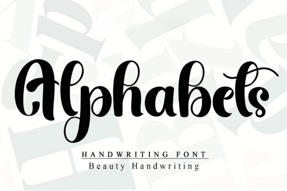 Alphabets: A Script Font with Timeless Charm