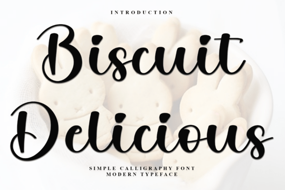Biscuit Delicious: A Festive Script Font for Web Design