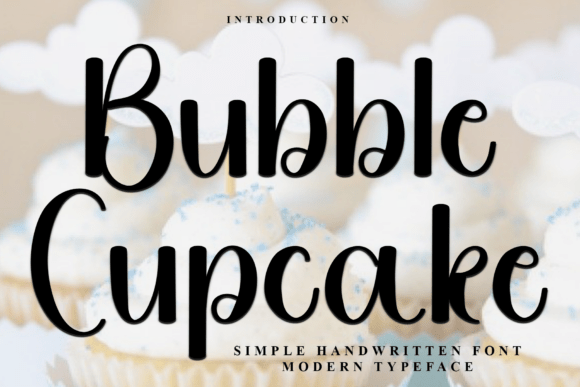 Bubble Cupcake: A Delightful Script Font for Editorial Design