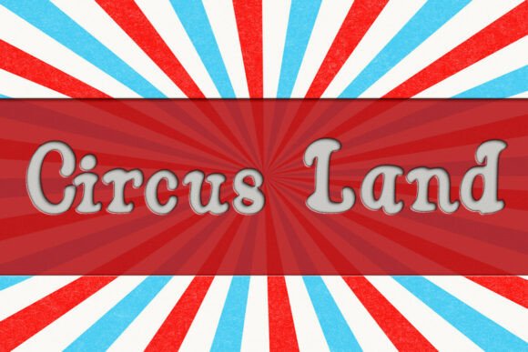 Circus Land: A Playful Script Font for Editorial Design