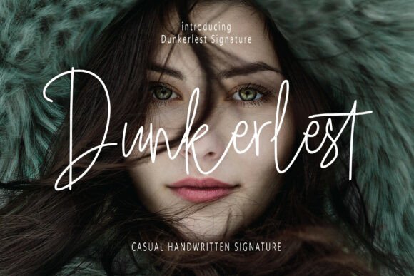 Dunkerlest Signature: A Timeless Script Font for Editorial Design