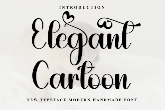 Elegant Cartoon: The Font That Makes Your Campaigns Pop