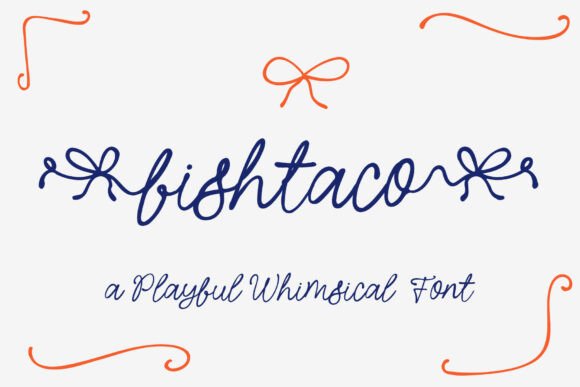 Fishtaco: A Playful Script for Editorial Design