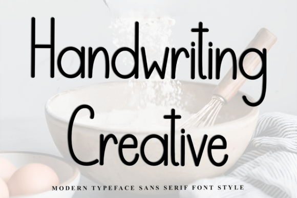 Handwriting Creative: A Font That Elevates Your Brand