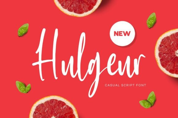 Helguer Font: A Fresh Script for Editorial Design