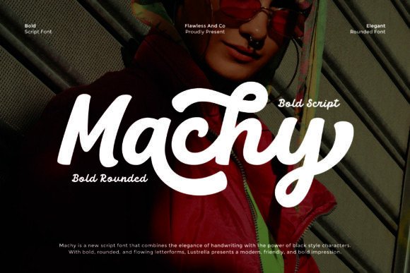 How Machy Can Elevate Your Brand with a Bold Script Font