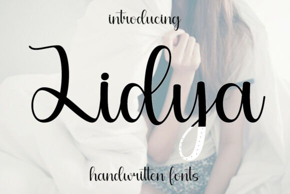 Lidya: A Script Font That Breathes Life Into Branding