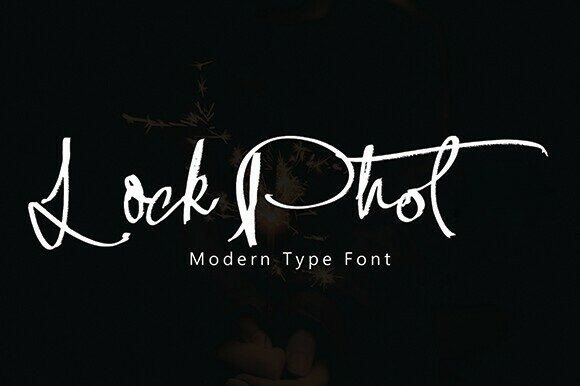 Lock Phot: A Font That Elevates Branding for Small Businesses