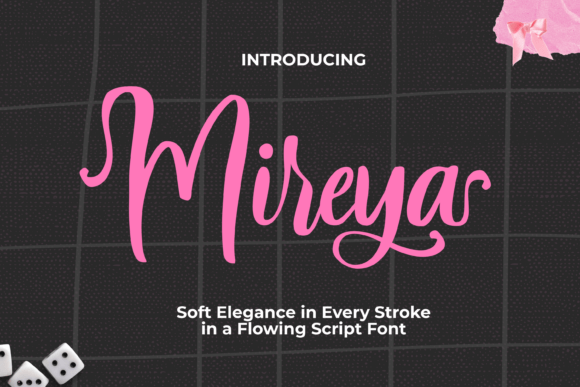Mireya: A Script Font That Elevates Digital Branding