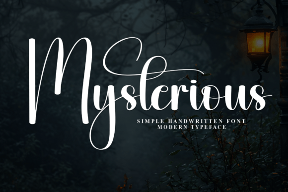 Mysterious: A Font That Adds Elegance to Your Brand
