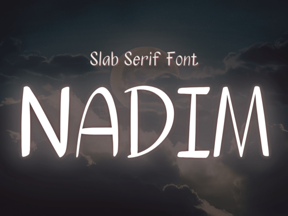 Nadim: A Handwritten Font for Editorial Expression